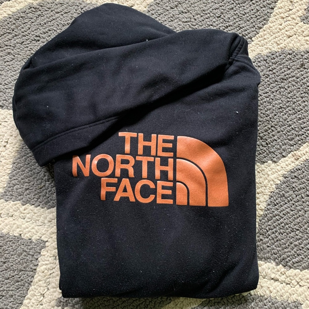 Womens black North Face hoodie